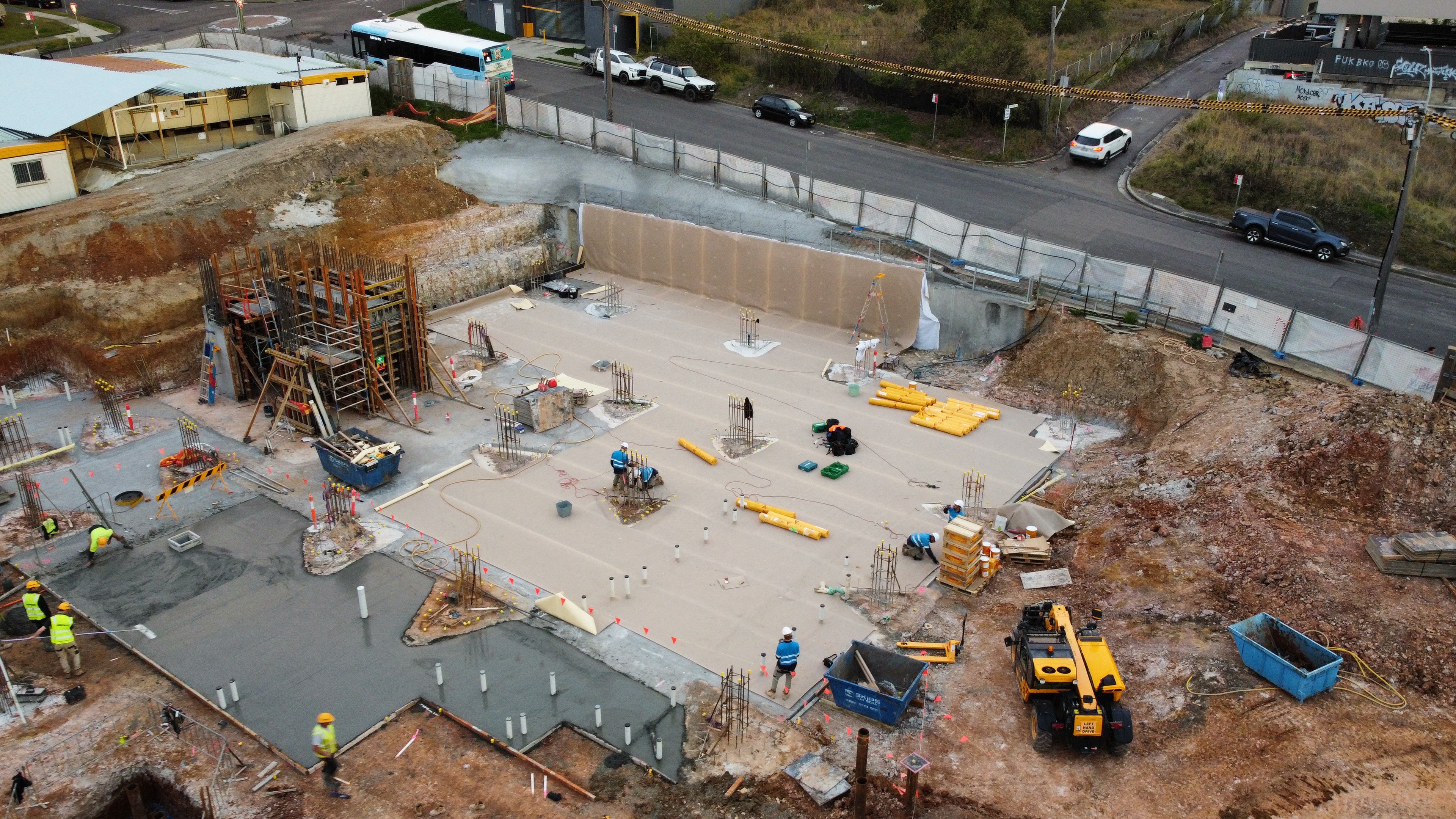 University of Newcastle basement tanking